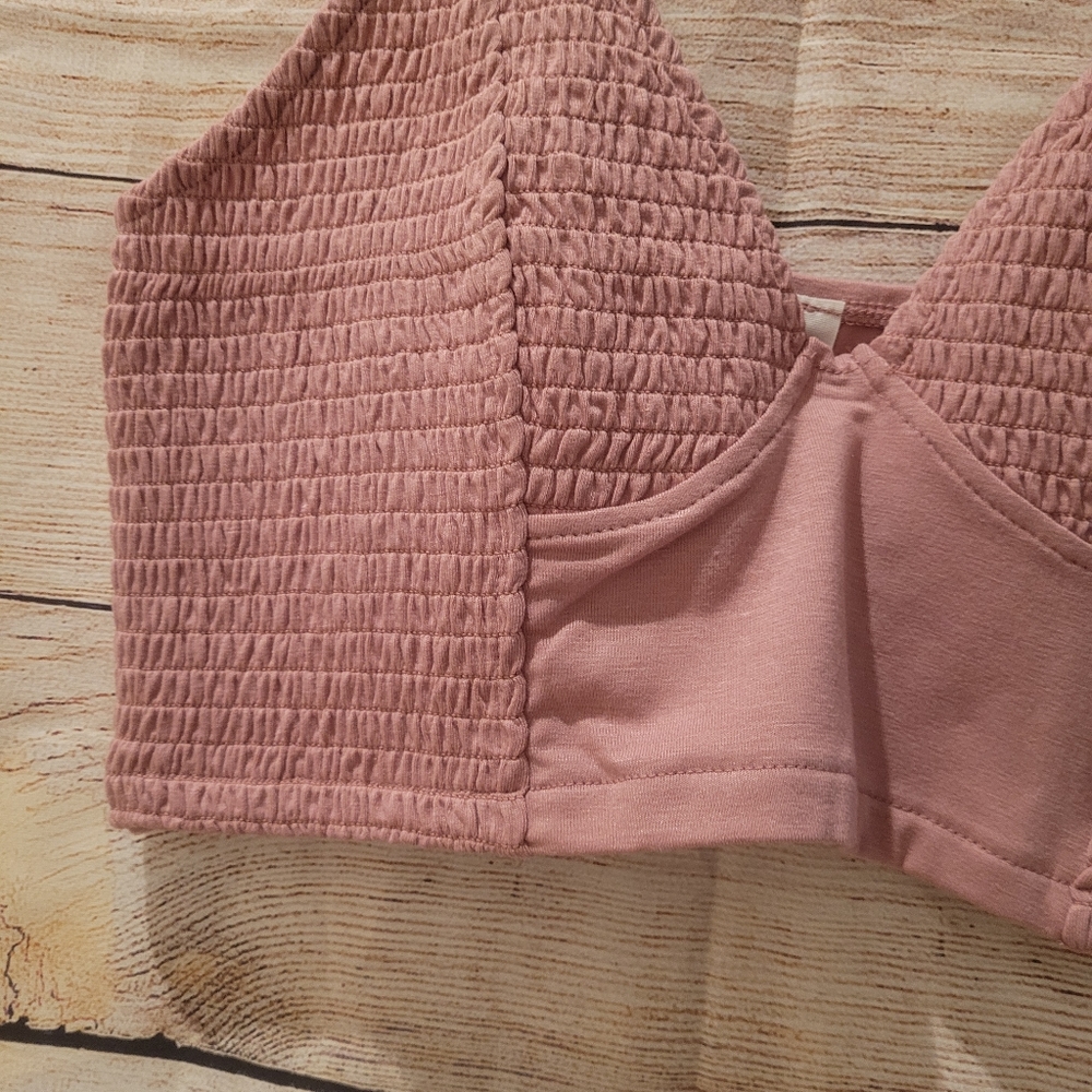 💋PINK Smocked Bralette - Picture 6 of 6